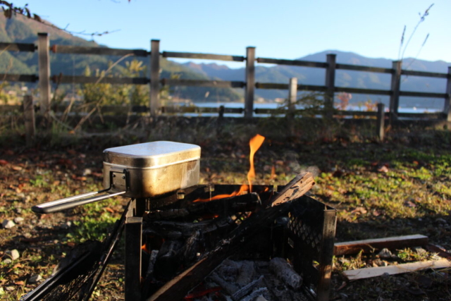 飯盒@河口湖